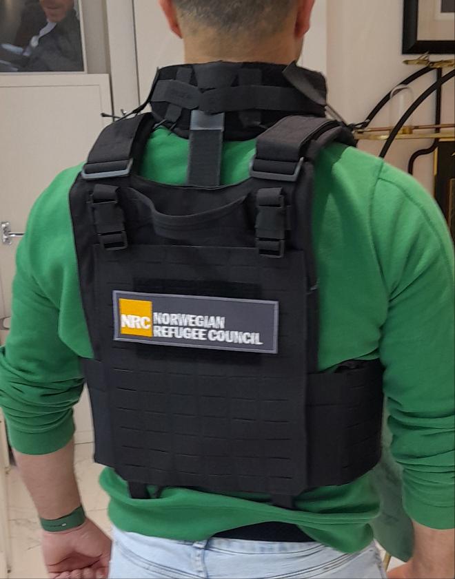Flak jacket 1050D Cordura NIJ L4+ STANAG 4496 & 2920 BallisticNylon Carrier,Chest,Back, Sides,Neck,Groin Armour