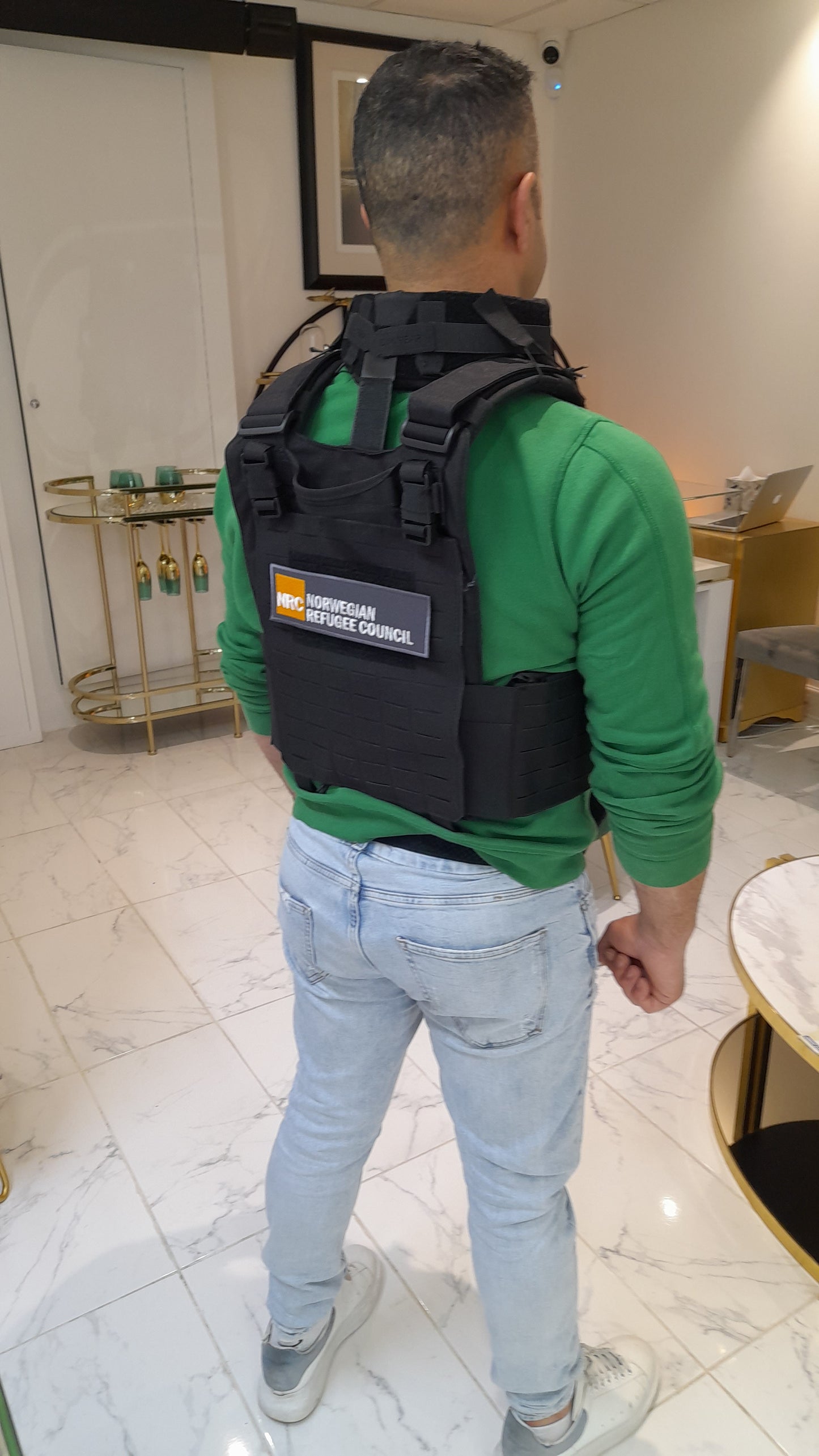 Flak jacket 1050D Cordura NIJ L4+ STANAG 4496 & 2920 BallisticNylon Carrier,Chest,Back, Sides,Neck,Groin Armour