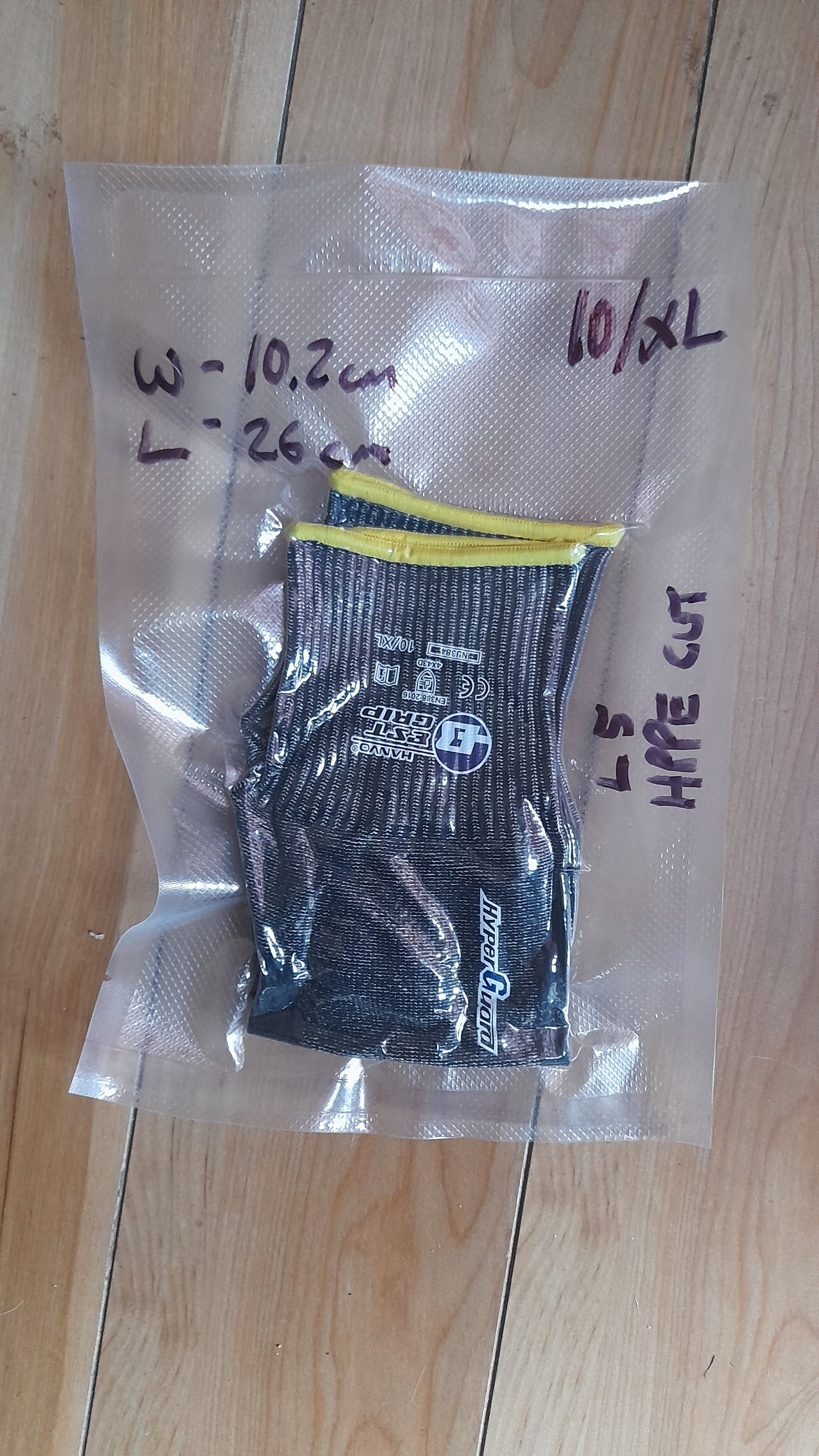 Armour Gloves HPPE Level 5 Cut Resistant Heavy Duty NJ384 Repelling/Sailing/Safety - SECUTOR ARMOUR LTD