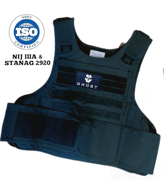 Ghost Overt Tactical Molle system Bullet/Stab proof vest NIJ IIIA STANAG 2920 - SECUTOR ARMOUR LTD