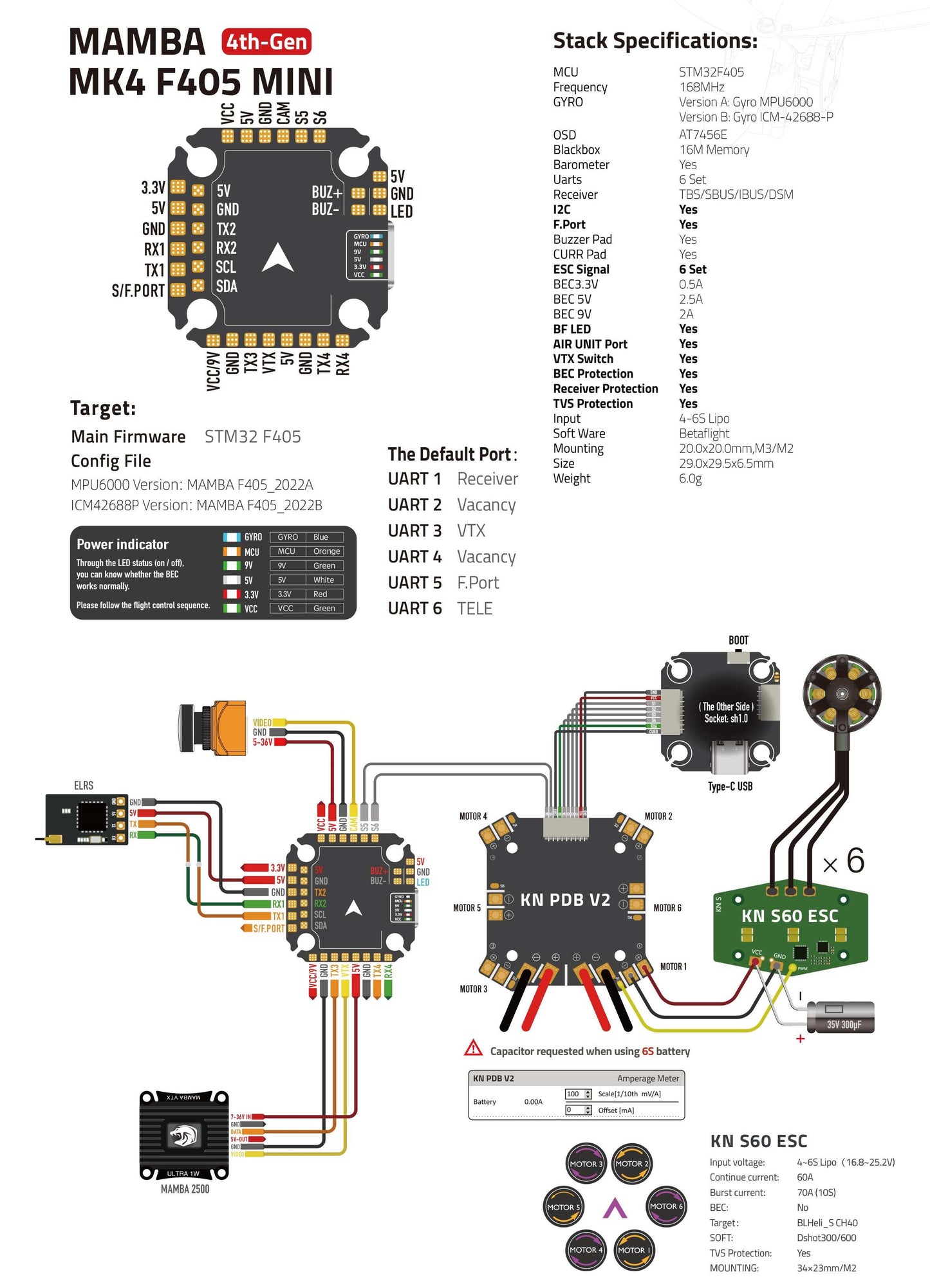 CD-106-KN V2 Combat Hexa-Drone FPV - Payload release mechanism 6kgms - SECUTOR ARMOUR LTD