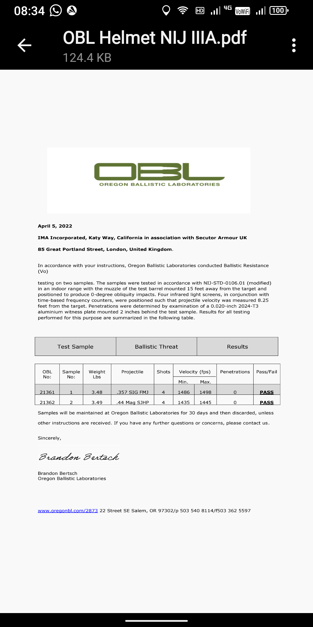 SOF SpecOps FAST Combat Helmet NIJ IIIA, V50, UHMWPE, TW liner, OBL & PBL Tested - SECUTOR ARMOUR LTD
