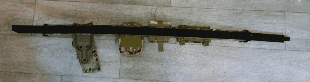 Shooter Belt Tactical QLS Rigger In & Out Molle D-ring 6354DO holster,dump bag, mag & utility pouches - SECUTOR ARMOUR LTD