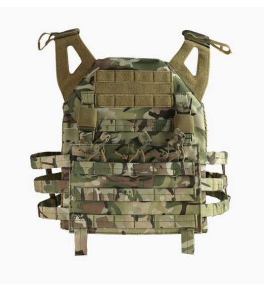 600D Nylon tactical plate carrier MTP with triple front M4 Mag Poches - SECUTOR ARMOUR LTD