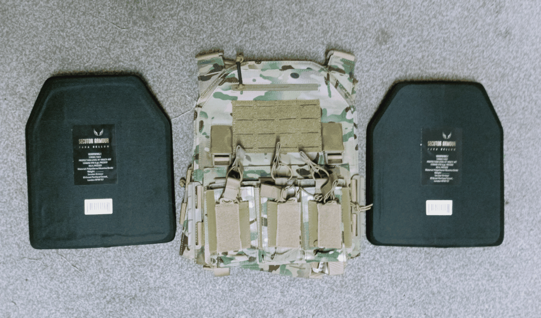 ISO Certified Ballistics Proof, Bullet Proof Body Armour NIJ Level 4, Will stop AP7.62mm & Several 7.62mm - SECUTOR ARMOUR LTD