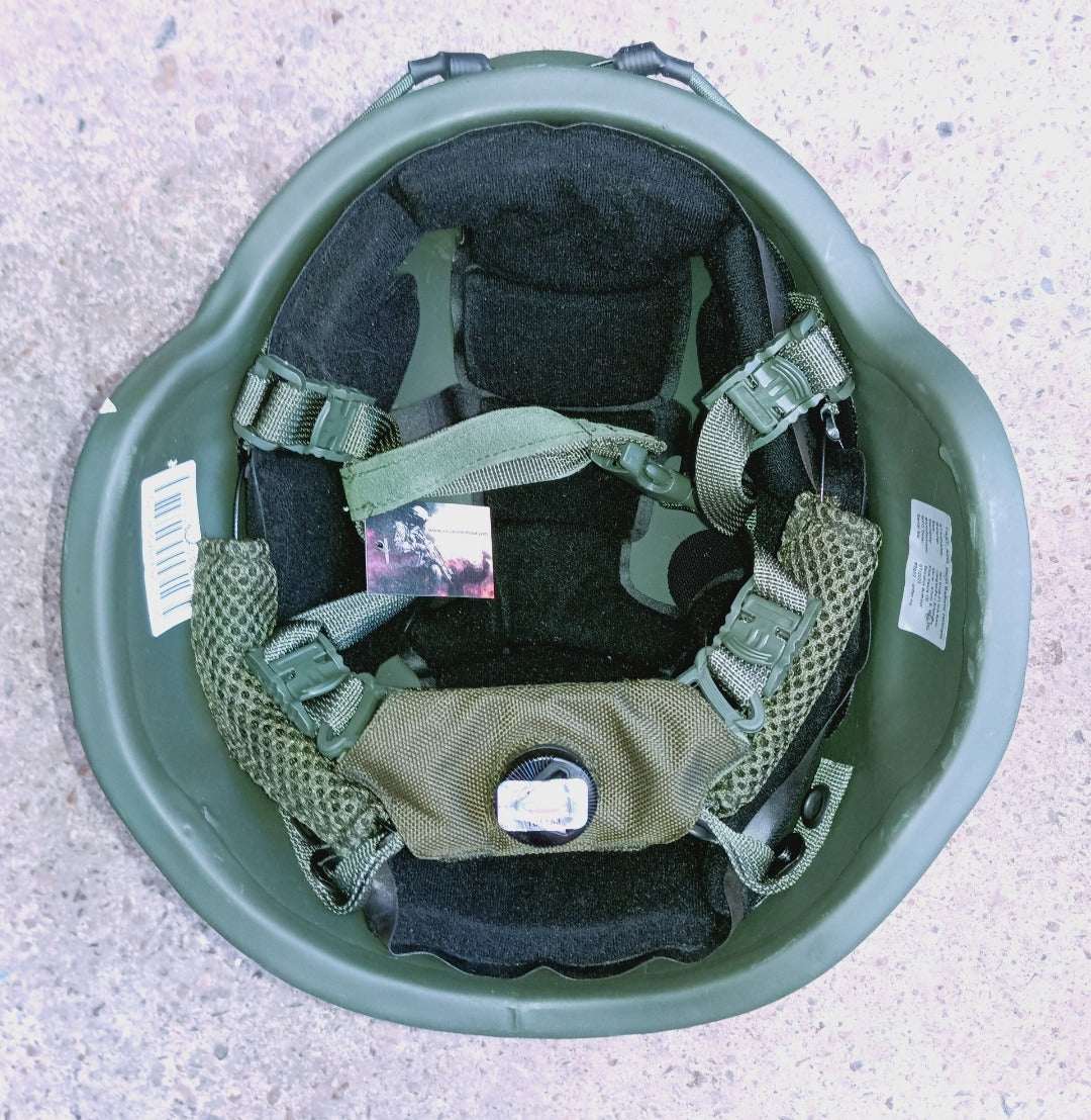 ISO Certified Modular Integrated Communications Helmet (MICH) Nato standard Bulleproof UHMW-PE Helmet Ballistic Head Protection 1.5kg 2 liner options - SECUTOR ARMOUR LTD