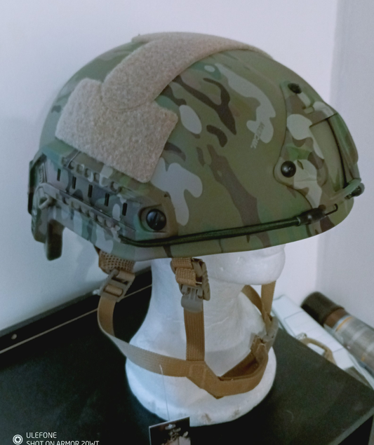 SOF SpecOps FAST Combat Helmet NIJ IIIA, V50, UHMWPE, TW liner, OBL & PBL Tested - SECUTOR ARMOUR LTD