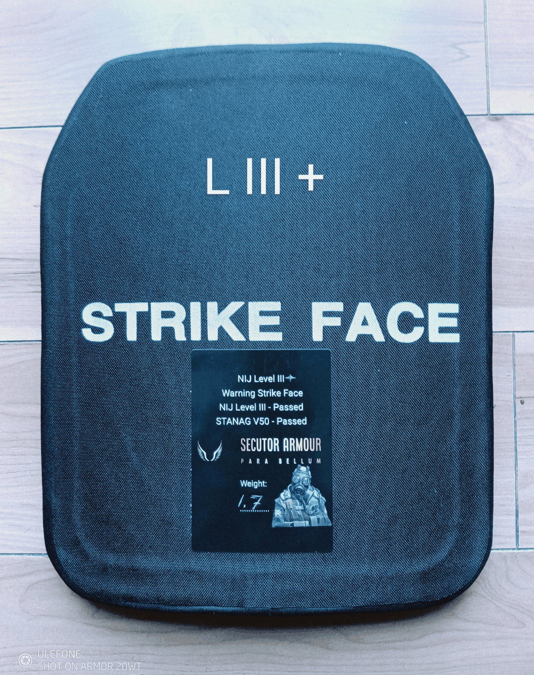 Composite Armour strike plates Ballistic Protection NIJ IV, III & IIIA, VPAM 1-9 - SECUTOR ARMOUR LTD