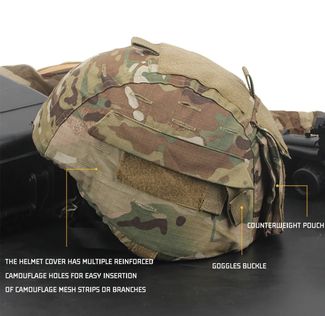 Blackhawk Style Helmet Cover for MICH 2000 & M88 PASGT - SECUTOR ARMOUR LTD