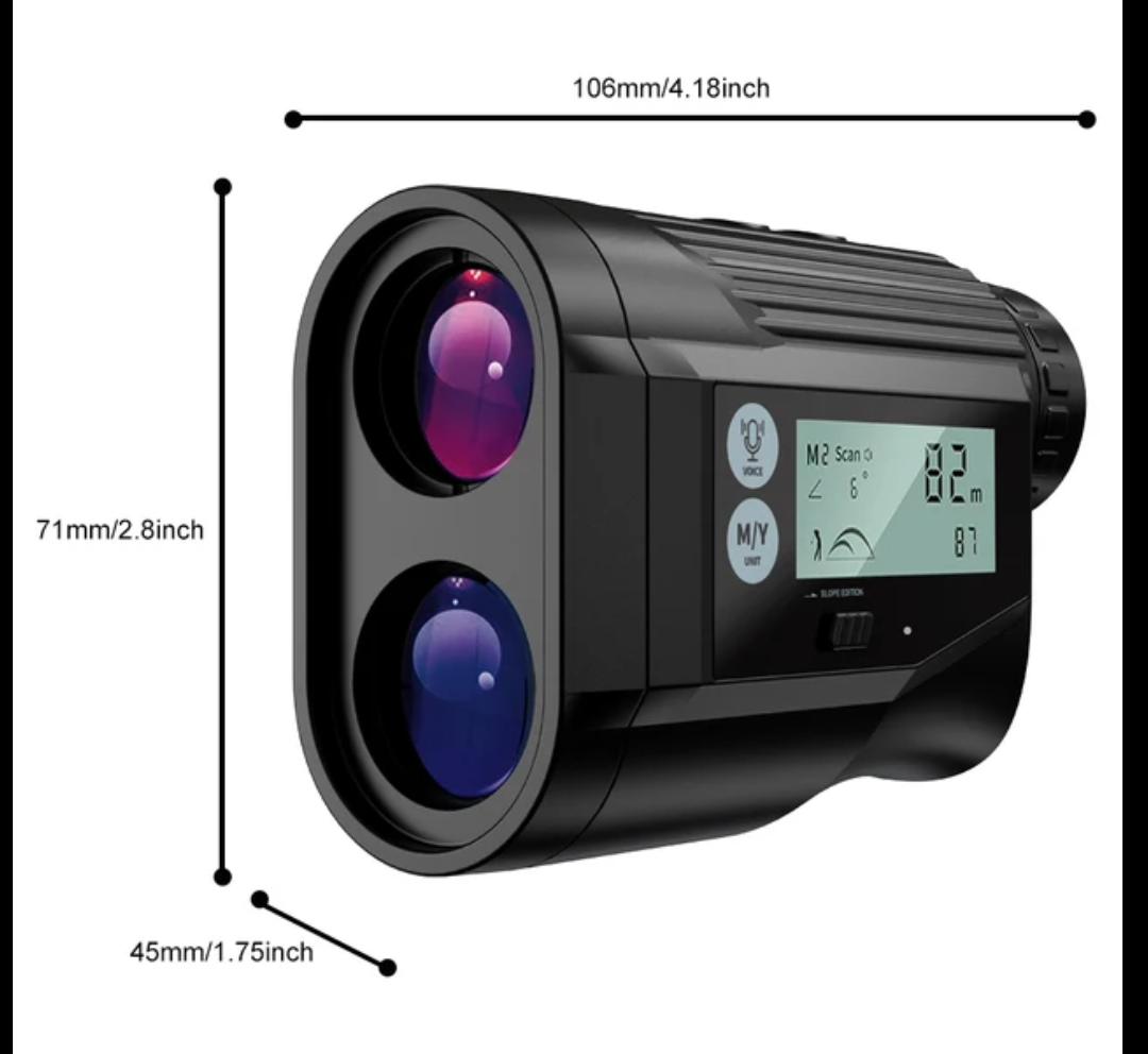 IR Laser digital hunting rangefinder 1000m - SECUTOR ARMOUR LTD