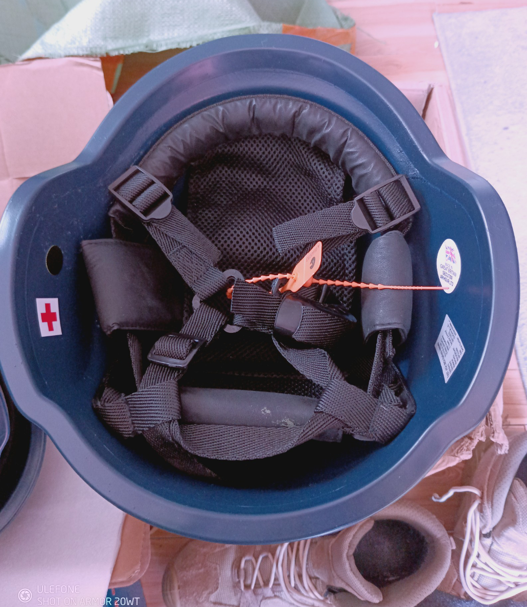 NGO / Press Ballistic Armour Helmet - Kevlar/Aramid NIJ IIIA STANAG 2920 - SECUTOR ARMOUR LTD