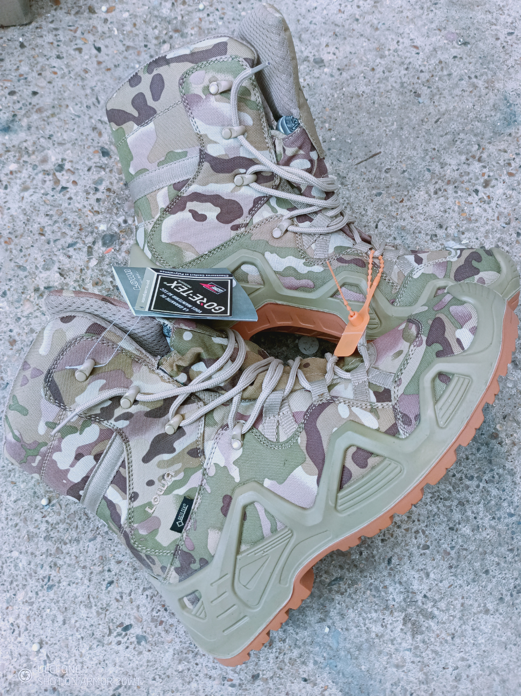 Lowa Zephyr GTX Gore-Tex Waterproof Military Tactical Boots - SECUTOR ARMOUR LTD