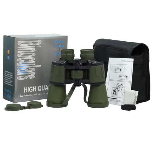 High Definition Porro 20x50 Binoculars low light visibility - SECUTOR ARMOUR LTD