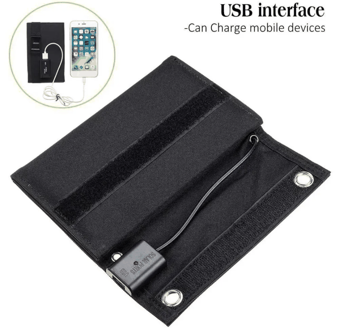 160W 4 panel portable solar panel charger, USB, 5V Waterproof, Rugged. - SECUTOR ARMOUR LTD