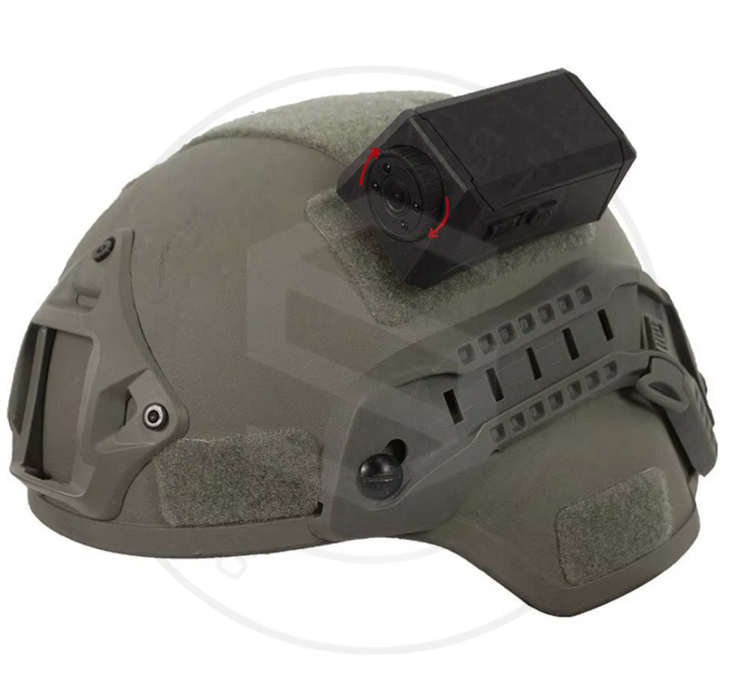 Orion M800 Tactical Helmet HD 4/5K camera 1080P with night vision light - Go Pro Mounts - SECUTOR ARMOUR LTD