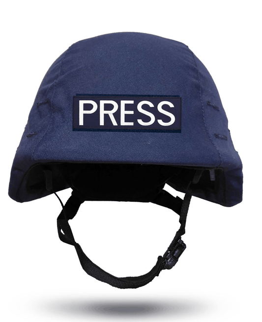 NGO / Press Ballistic Armour Helmet - Kevlar/Aramid NIJ IIIA STANAG 2920 - SECUTOR ARMOUR LTD