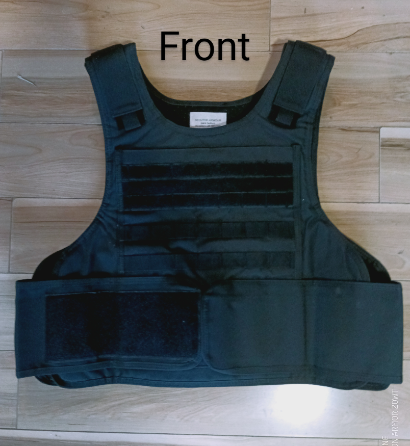 Ghost Overt Tactical Molle system Bullet/Stab proof vest NIJ IIIA STANAG 2920 - SECUTOR ARMOUR LTD
