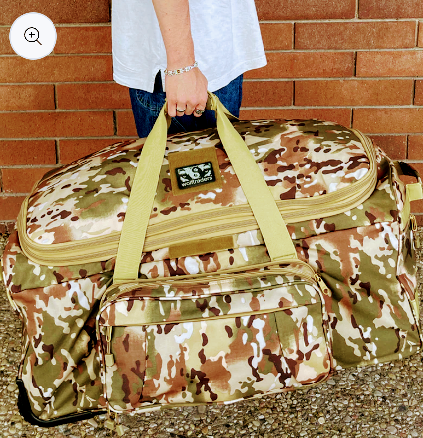 Military tactical Deployment bag - Heavy Duty Ripstop reinforced 124L - SECUTOR ARMOUR LTD