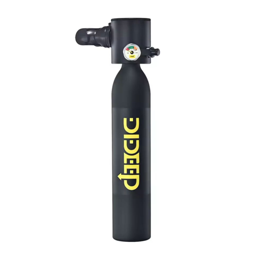 Emergency scuba tank D-500 10 mins of air.