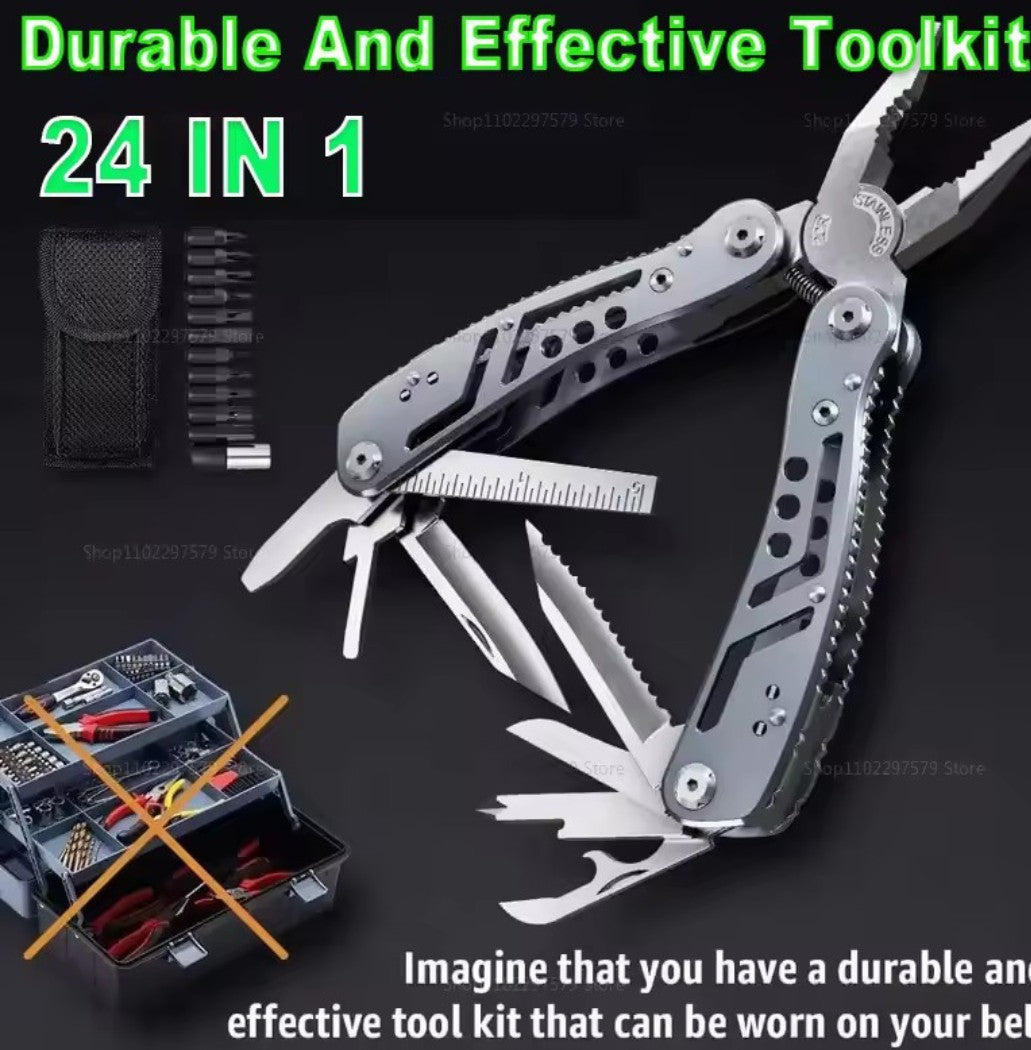 Tactical Muti-tool 24 functions - SECUTOR ARMOUR LTD