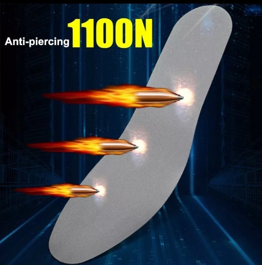 Foot sole armour tungsten steel inserts - SECUTOR ARMOUR LTD