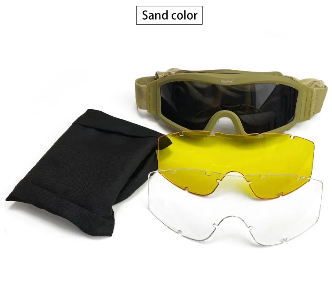 USMC Tactical Wrap around Goggles
