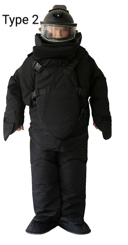 Protexor PSA EOD Bomb Suit w Cooling System V50 STANAG NIJ 0101.07 - IIIA, III, IV. - SECUTOR ARMOUR LTD