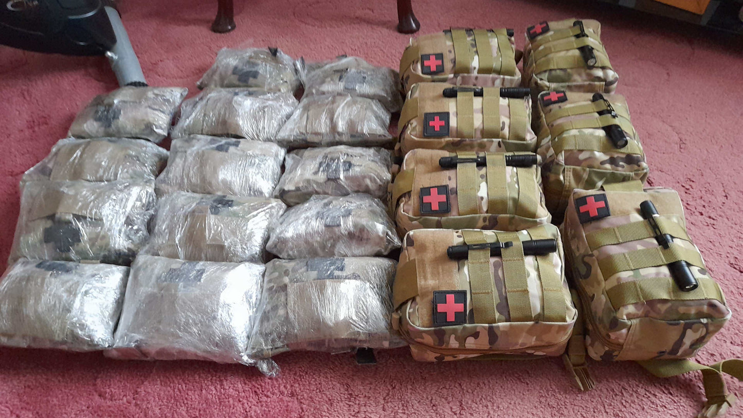 TFAK Special forces combat team wound trauma bespoke medical kit MADE IN THE UK - IWMD-Store SECUTOR ARMOUR