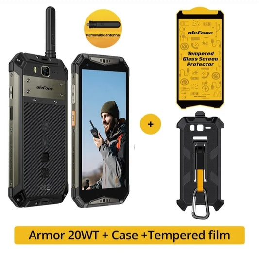 Armor 20WT Mil-Standard 810H Encrypted DMR Smartphone PTT - SECUTOR ARMOUR LTD