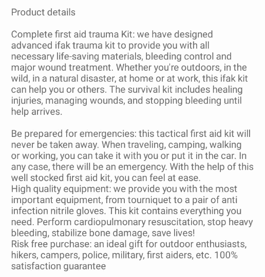 Special Forces Tactical combat casualty care Medical Kit MINI Size IFAK Tactical Trauma Kit Bag Molle - IWMD-Store SECUTOR ARMOUR