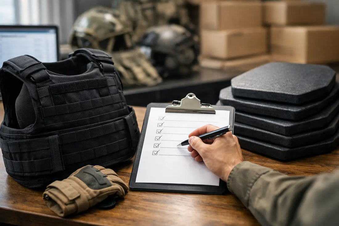 Bulk Armor Procurement Checklist That Holds Up