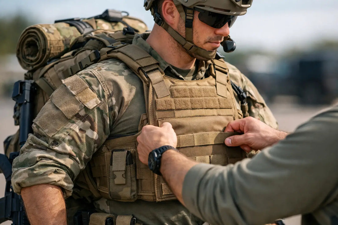 Fitting Ballistic Vest Correctly Under Load