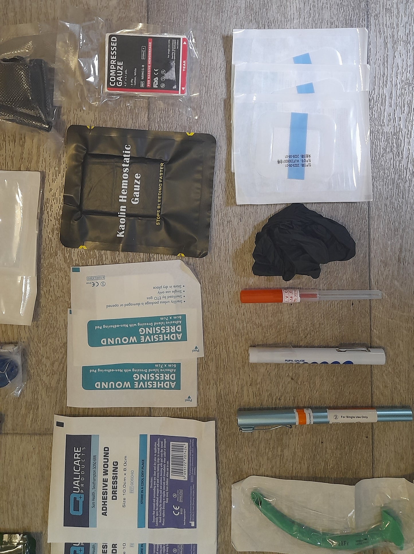 Para > IFAK > Combat medical Kit with QR bag and contents