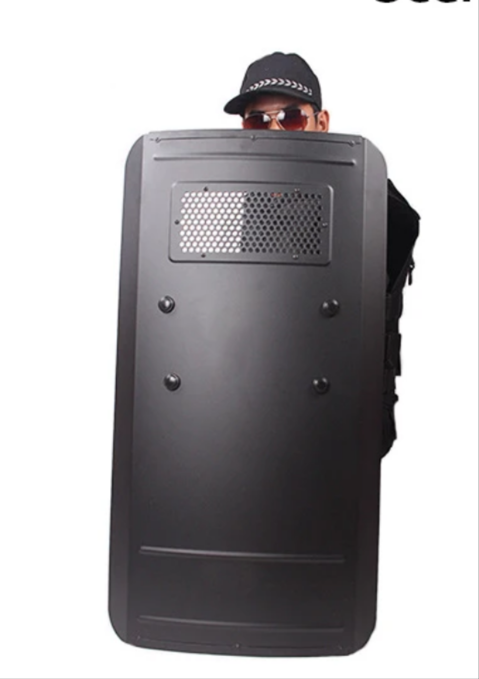 Riot shield, light weight Military Police, Security high grade alloy 3.5kg - SECUTOR ARMOUR LTD 
