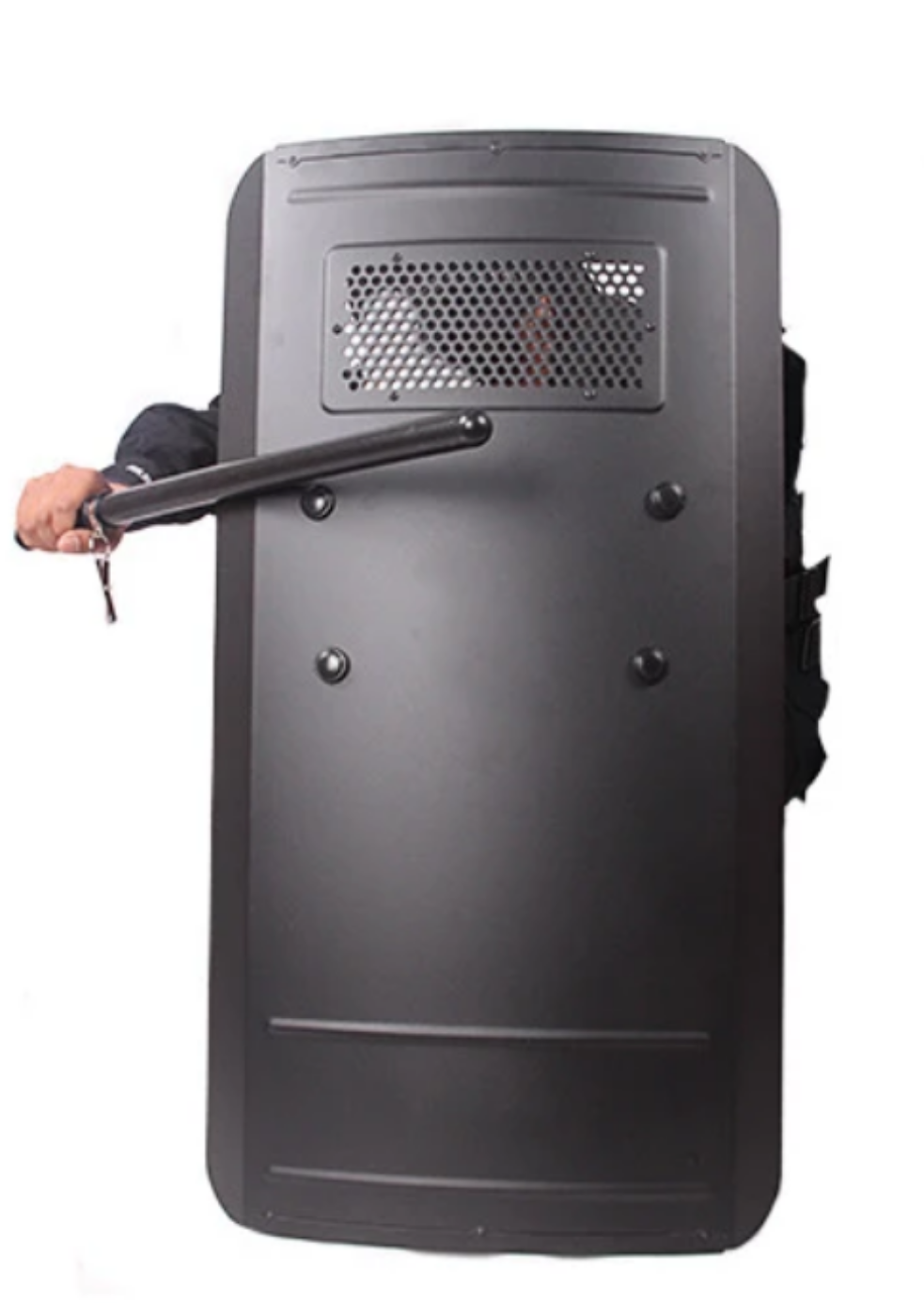 Riot shield, light weight Military Police, Security high grade alloy 3.5kg - SECUTOR ARMOUR LTD 