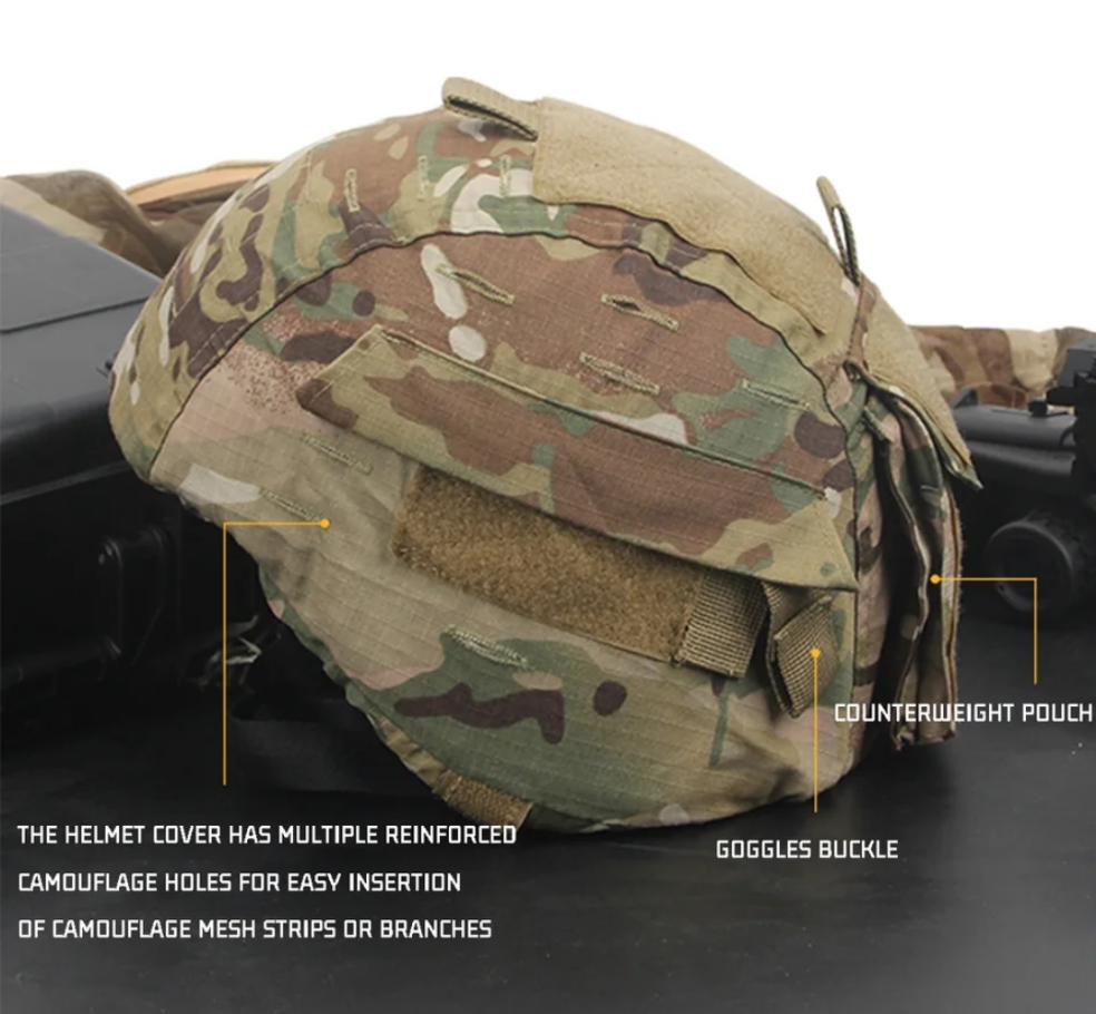 Blackhawk Style Helmet Cover for MICH 2000 & M88 PASGT - SECUTOR ARMOUR LTD 
