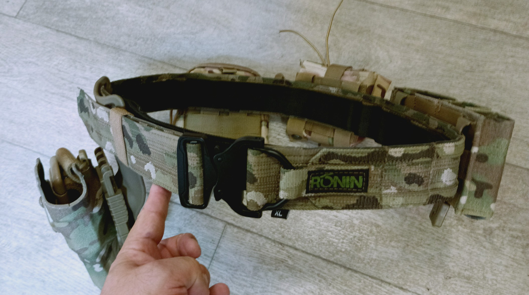 Shooter Belt Tactical QLS Rigger In & Out Molle  D-ring 6354DO  holster,dump bag, mag & utility pouches - SECUTOR ARMOUR LTD 