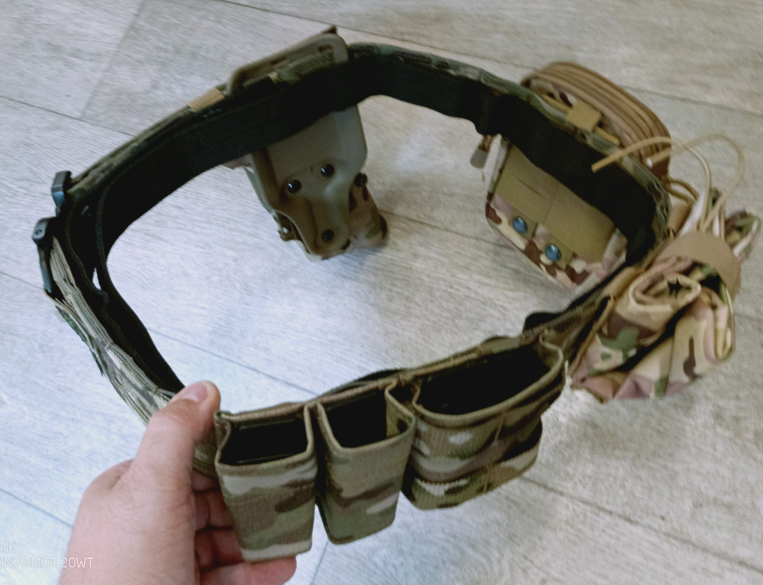 Shooter Belt Tactical QLS Rigger In & Out Molle  D-ring 6354DO  holster,dump bag, mag & utility pouches - SECUTOR ARMOUR LTD 