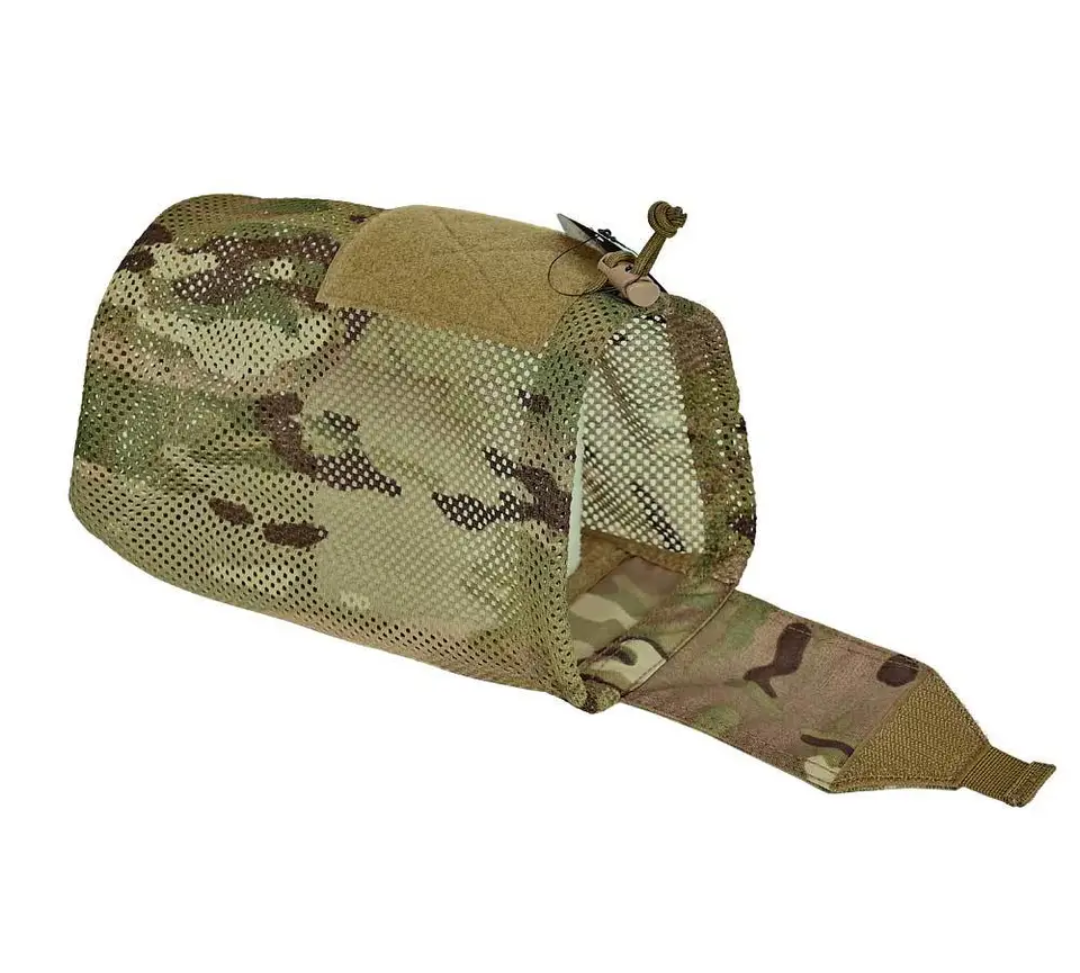 Cordura Fabric Molle Dump pouch / utility bag, folding, Velcro QR