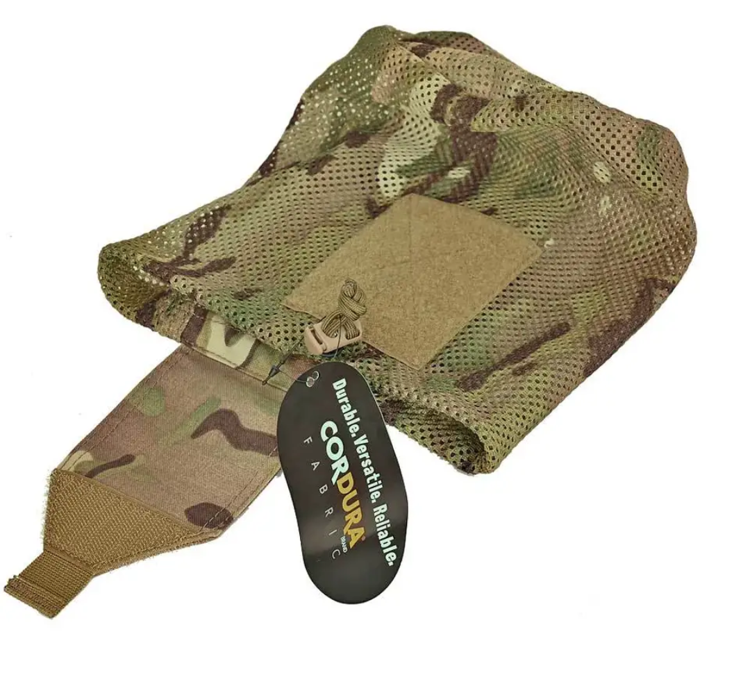 Cordura Fabric Molle Dump pouch / utility bag, folding, Velcro QR