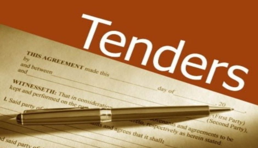 Request for tenders fee payment for works required from us.