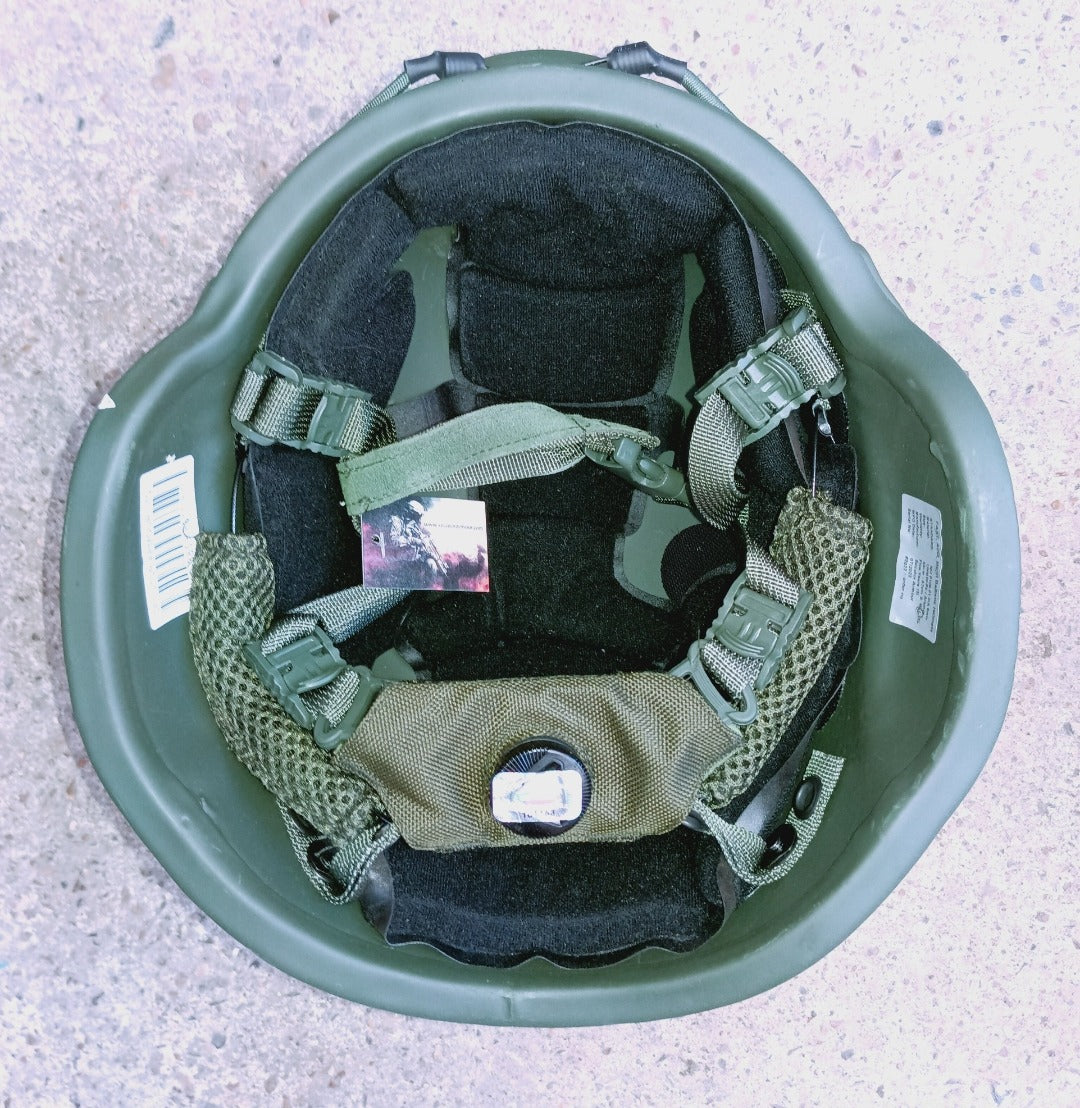 ISO Certified Modular Integrated Communications Helmet (MICH) Nato standard Bulleproof UHMW-PE Helmet Ballistic Head Protection 1.5kg 2 liner options