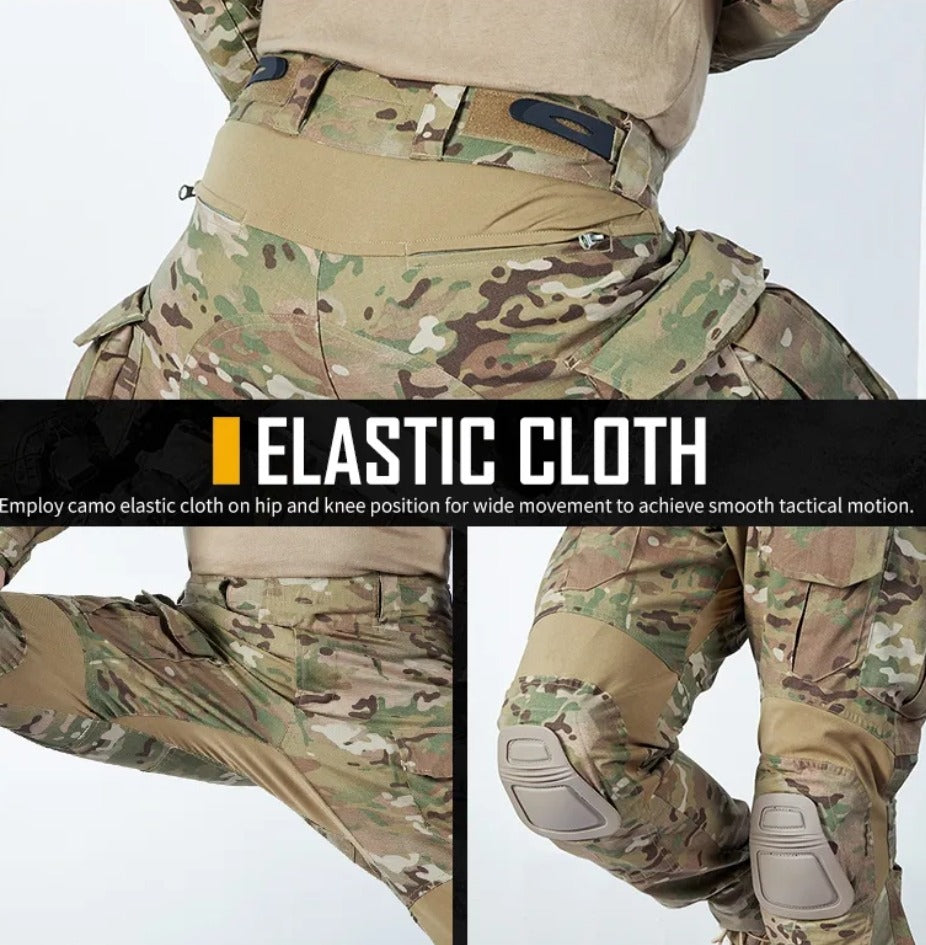 UBACS Tactical IG3 Milspec Military Combat Uniforms with built in AirFlex™ Knee & Elbow pads.
