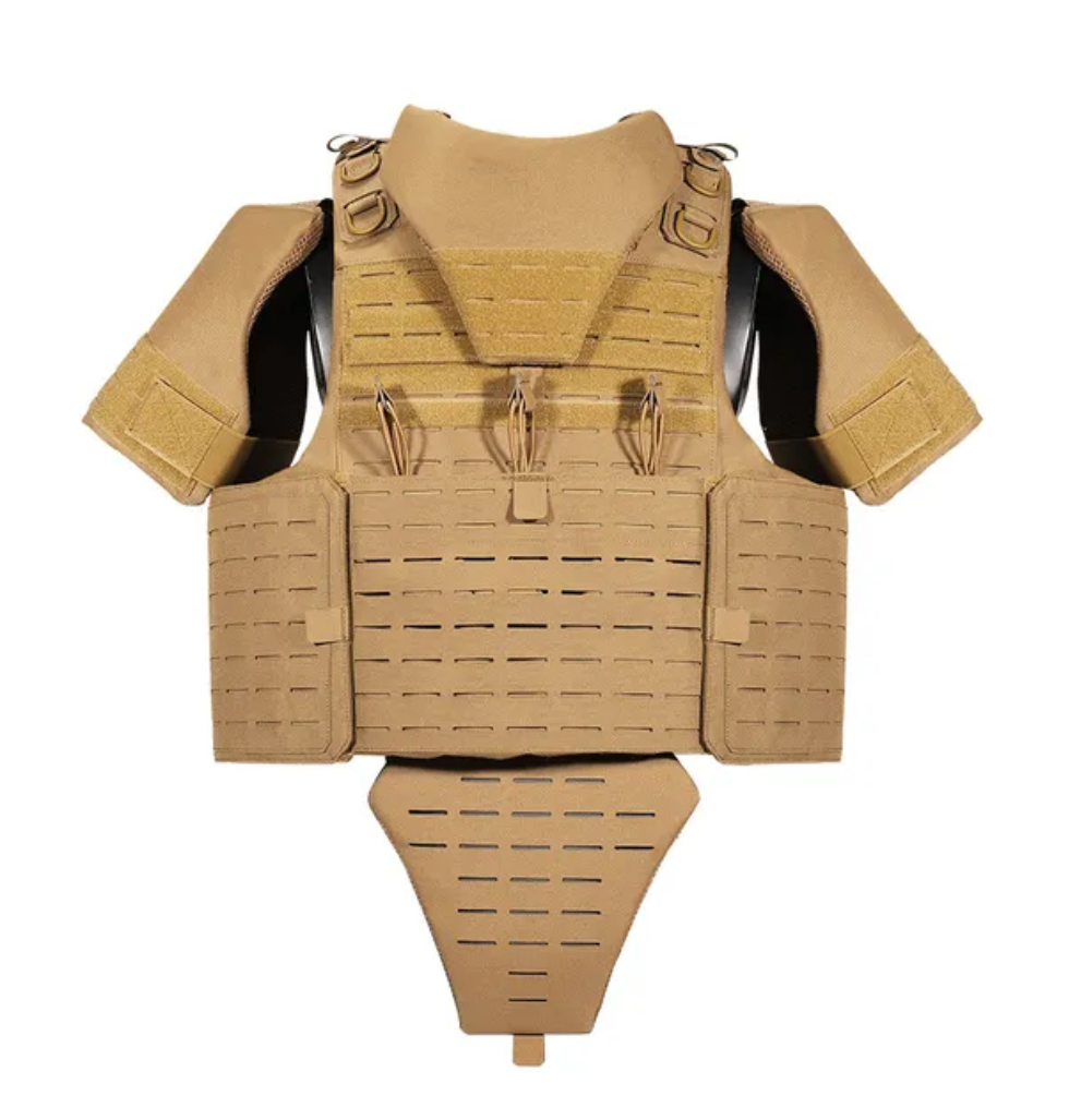 YK Tactical 1050D Chaleaco Ballistic Nylon Flak Jacket - without armour inserts. - SECUTOR ARMOUR LTD 
