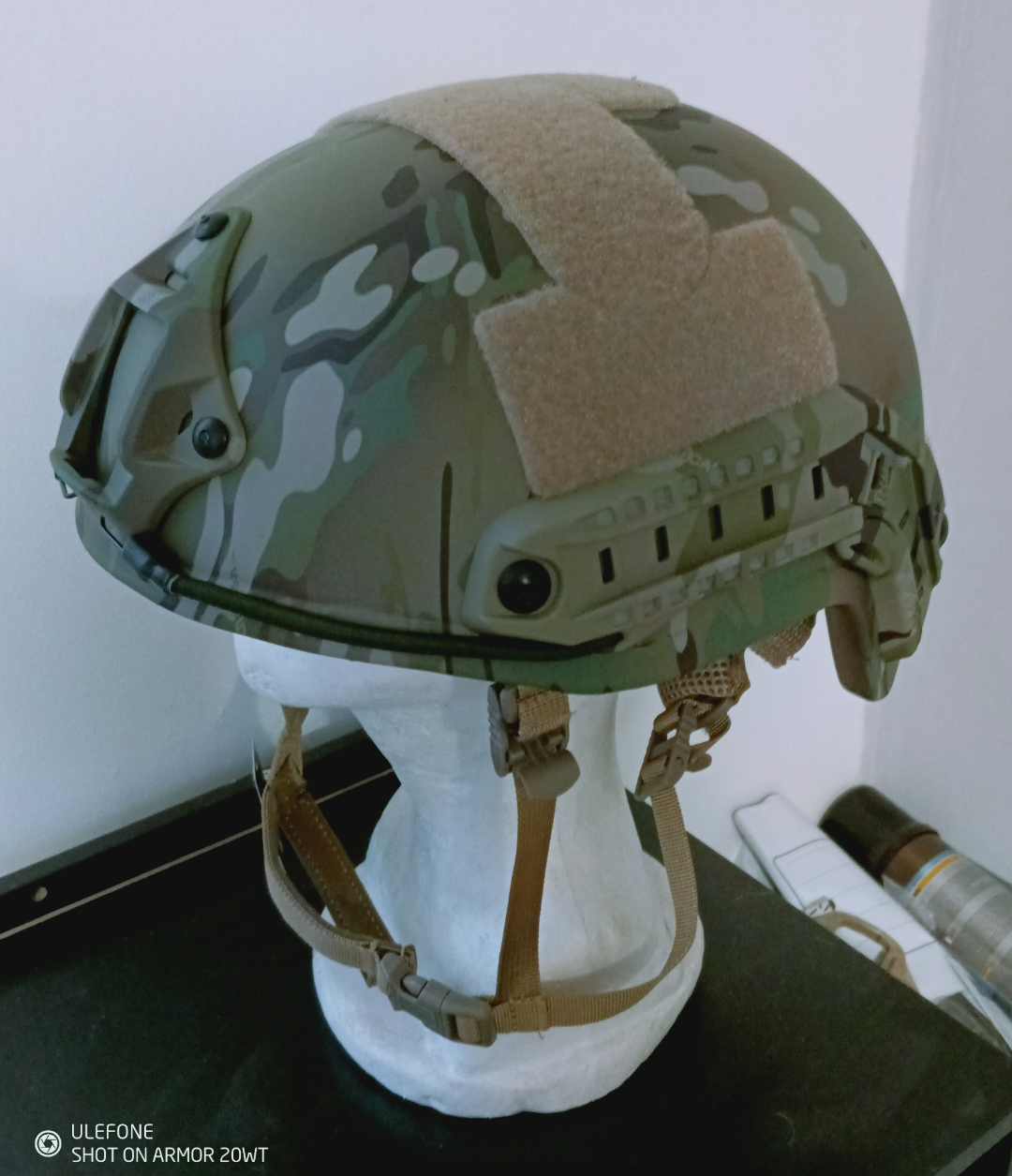 SOF SpecOps FAST Combat Helmet NIJ IIIA, V50, UHMWPE, TW liner, OBL & PBL Tested