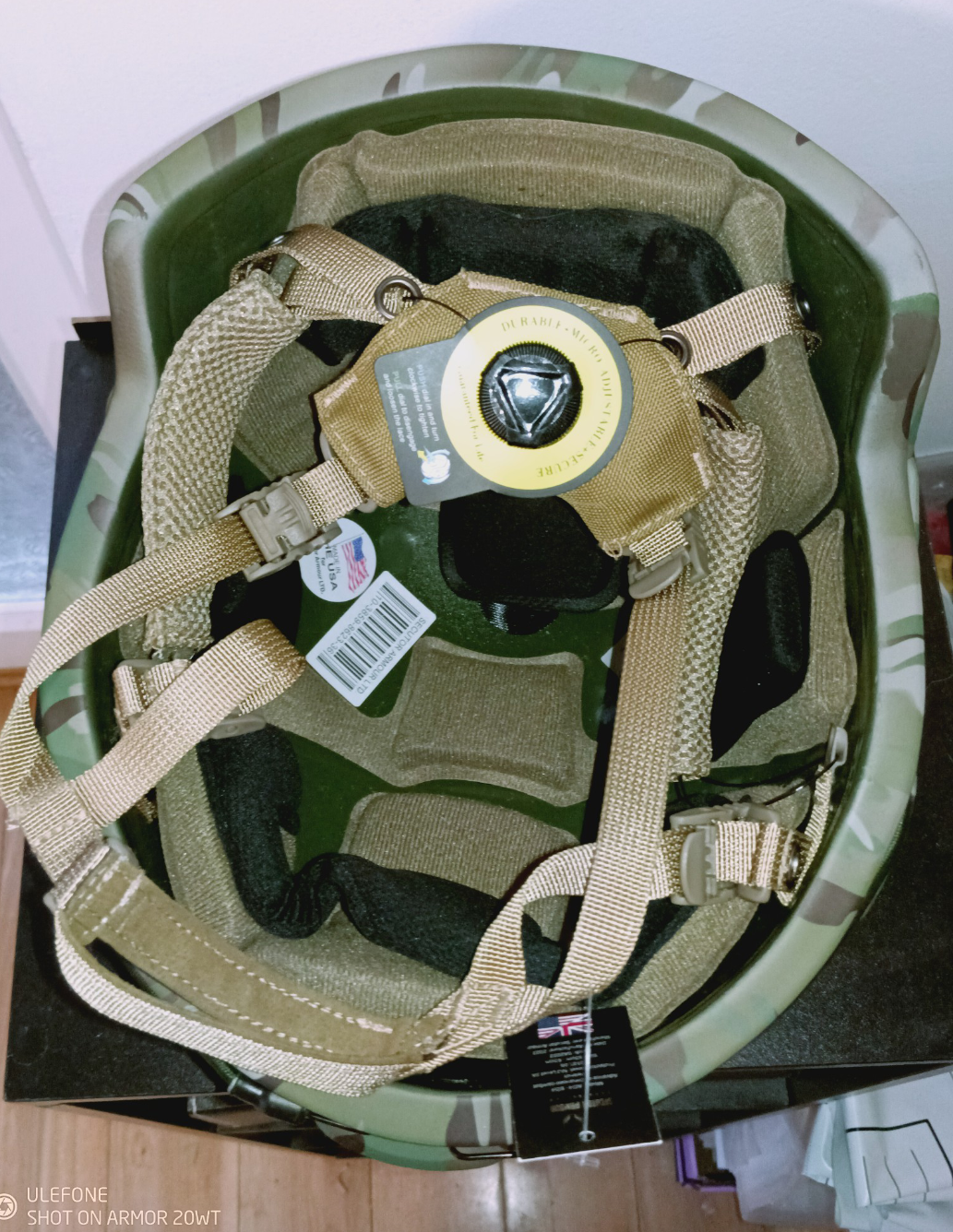 SOF SpecOps FAST Combat Helmet NIJ IIIA, V50, UHMWPE, TW liner, OBL & PBL Tested