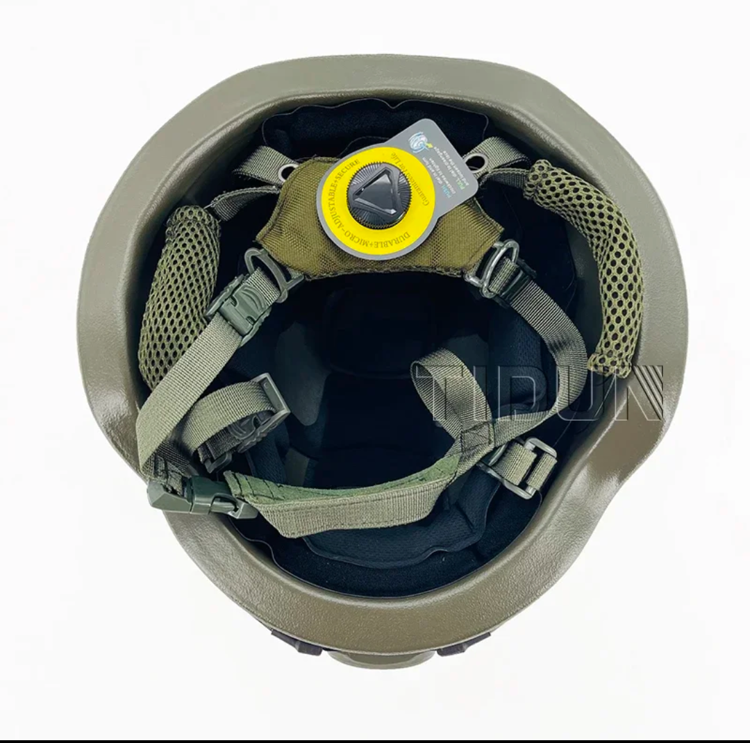 Anti AK-47/ MICH/ACH Ballistic Helmet NIJ Level III+ Stops 7.62mm FMJ - SECUTOR ARMOUR LTD 