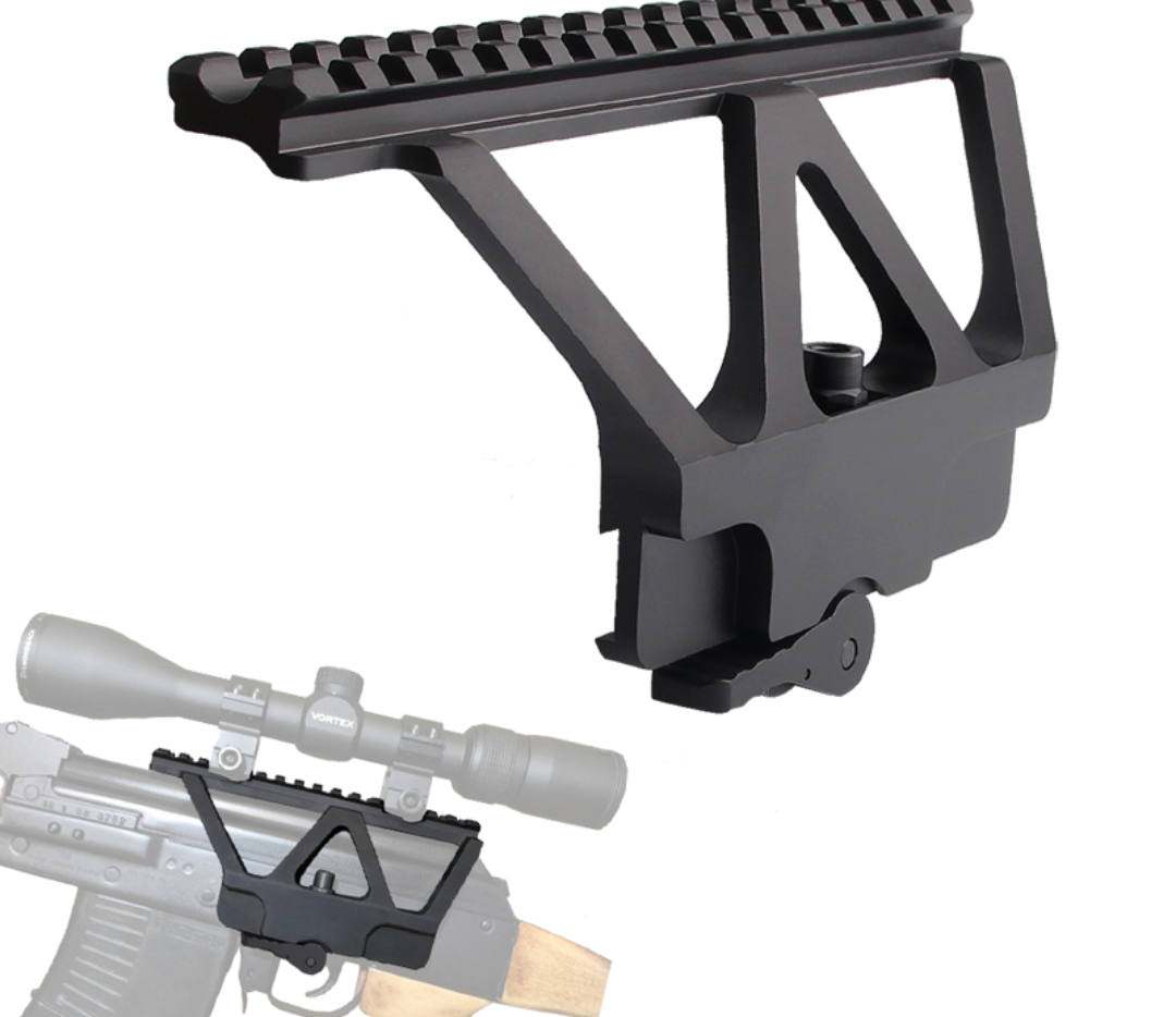 AK 47/74 AKM Rifle Scope Adapters for Picatinny Rail Scopes ACOG. - SECUTOR ARMOUR LTD 
