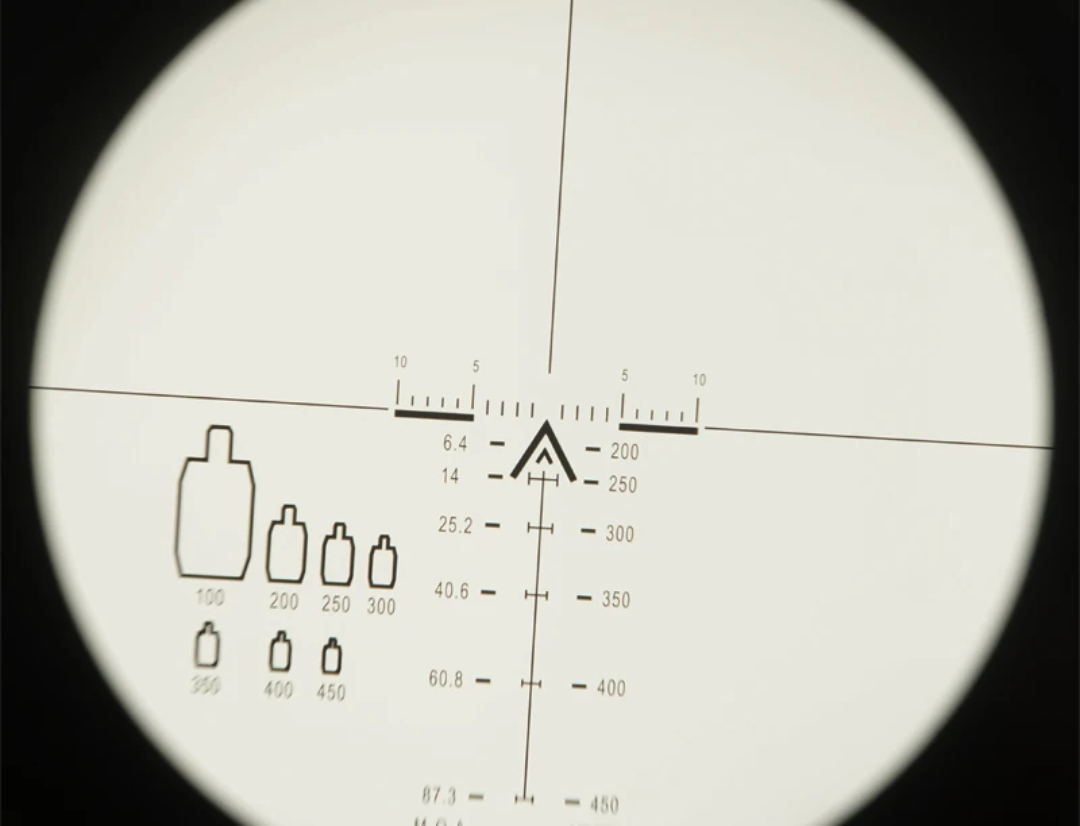 AK AKM Kalashnikov Tactical compact rifle scope BDC reticle 1.25-5x26A with side mount. - SECUTOR ARMOUR LTD 