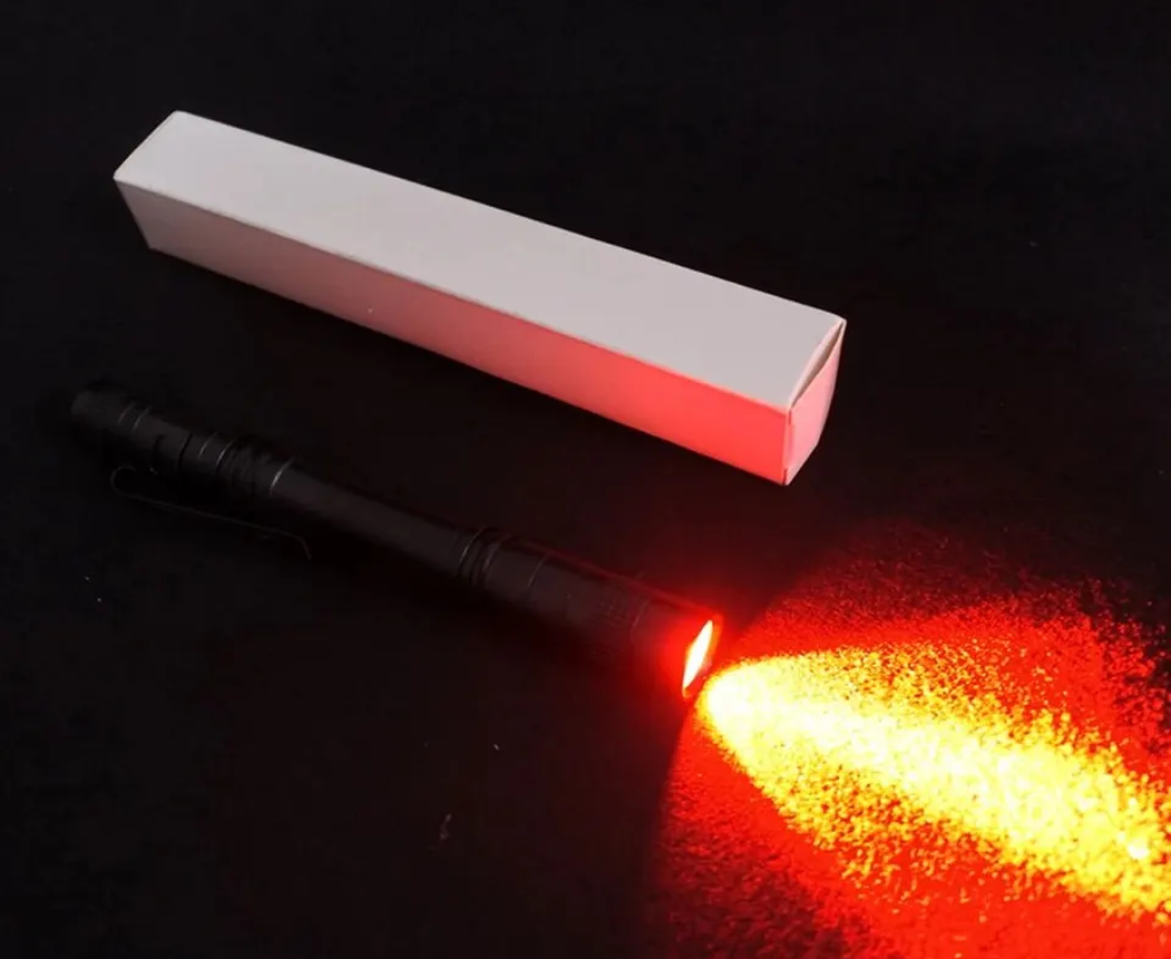 Tactical Red light Pen Torch waterproof - SECUTOR ARMOUR LTD 